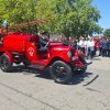 Desfile de unidades bomberos